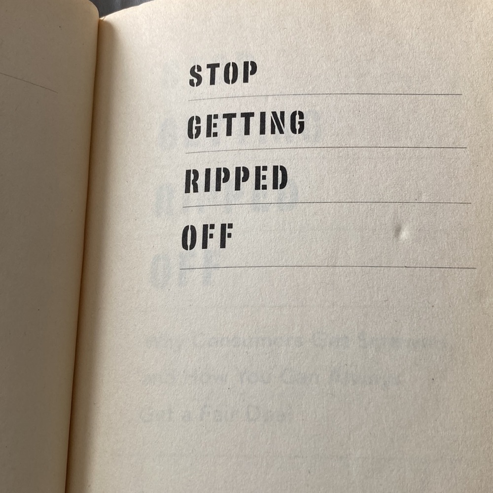 Stop Getting Ripped Off By Bob Sullivan Book - Picture 5 of 5